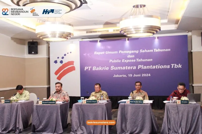 Bakrie Sumatera Plantations Tbk. Menyetujui Private Placement 14,5 Miliar Saham
