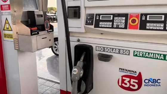 57% SPBU Milik PT Pertamina Menyalurkan B50
