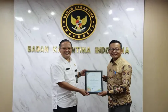 Barantin Mendorong Ketahanan Pangan di Sektor Komoditas Kelapa Sawit