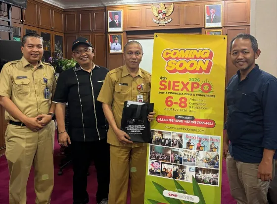 Pemprov Riau Dukungan Penuh SIEXPO 2026 Jadi Ikon Perkebunan Nasional