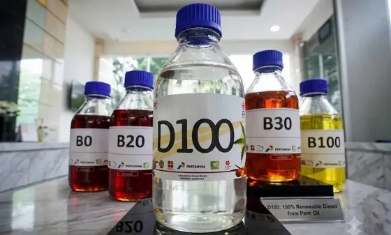 Diesel 100% dari Kelapa Sawit Yang Ramah Lingkungan
