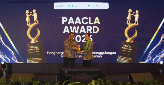 PT Teladan Prima Agro Tbk Raih PAACLA Award 2026 atas Komitmen Mewujudkan Industri Sawit Bebas Pekerja Anak