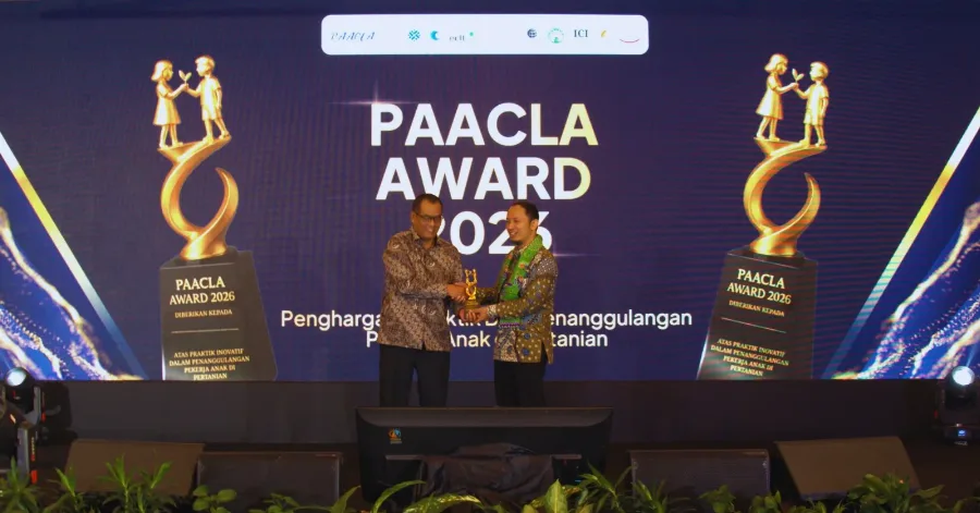 PT Teladan Prima Agro Tbk Raih PAACLA Award 2026 atas Komitmen Mewujudkan Industri Sawit Bebas Pekerja Anak
